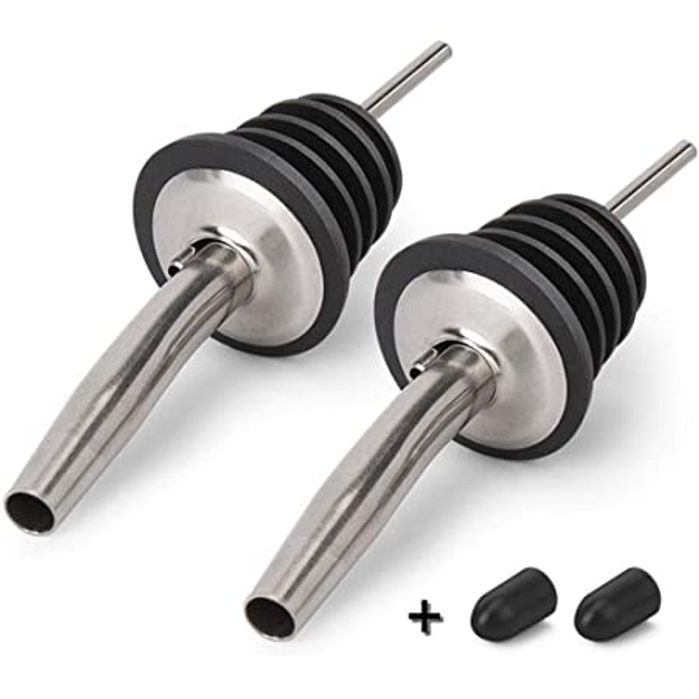 ParentDeals's tweet image. 2PCS Stainless Steel Pourers, BALTRE Speed Wine Bottle Pourer, Olive Oil and Vinegar Tapered Stopper Spout, Suitable for About 3/4" Bottle Mouth, with Sealed Dust Caps
Price: $5.99

amazon.com/Stainless-Pour… #2PCS #2PCSStainless #2PCSStainlessSteel