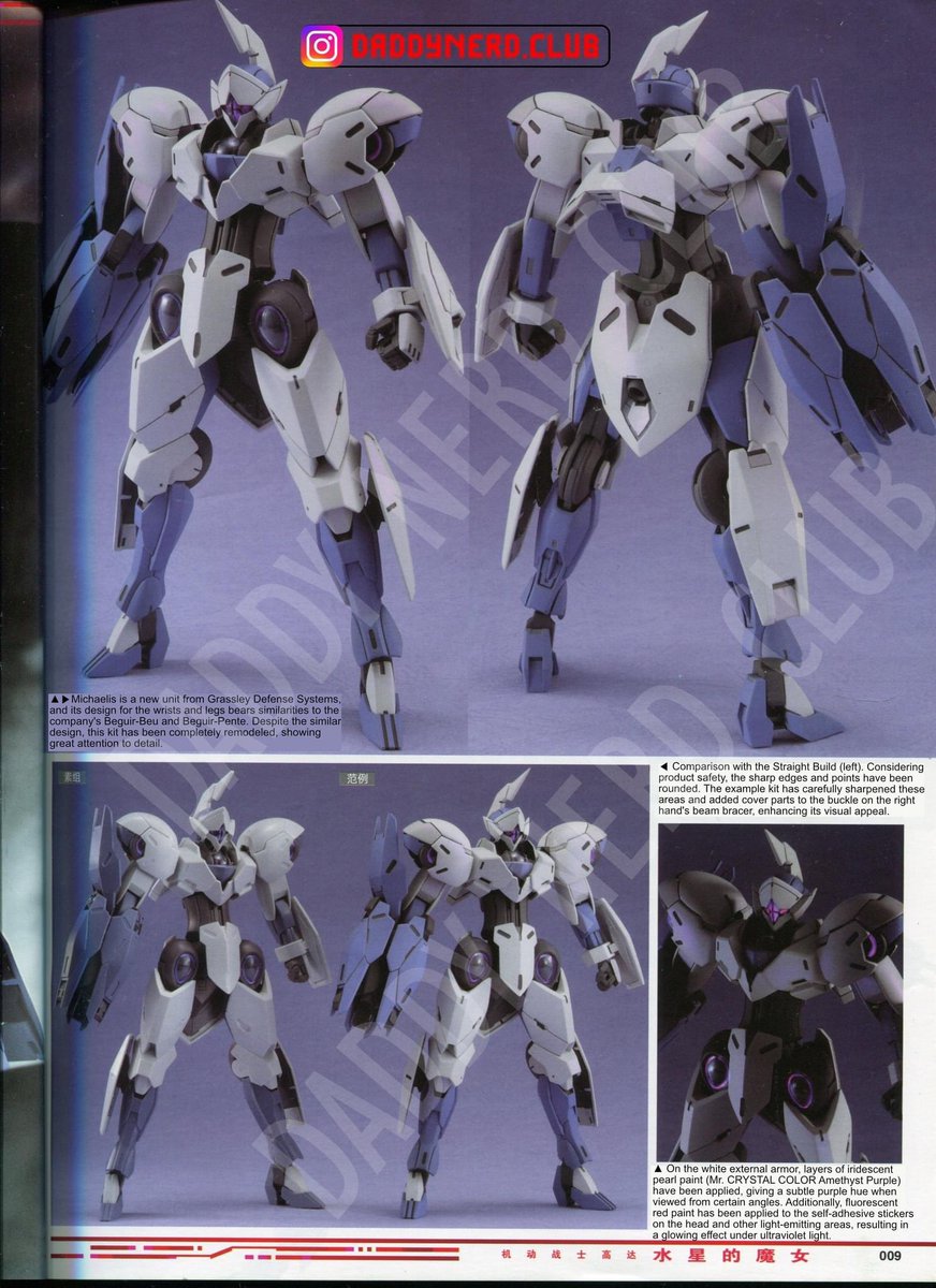 chibisan__'s tweet photo. Part 2 of the Translation for HJ March 2023
This time is HG Michaelis turns.
#Hobbyjapan #HJ #Fantranslation #witchofmercury #AerialGundam
#Michaelis #Saddiq #Gunpla #ModelKit #HG #chibisan https://t.co/vE5weSQSSQ