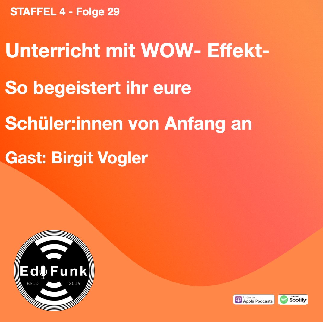 👉schon reingehört und ausprobiert? In dieser Folge geht es um interaktive Lernkarten und spannende Unterrichtseinstiege #twlz #podcast