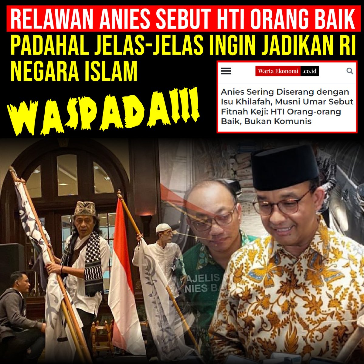 Relawan Anies Sebut HTI Orang Baik, Padahal Jelas-jelas Ingin Jadikan RI Negara Islam
2024 #MenangTotal
Panas
20 M
Mamat