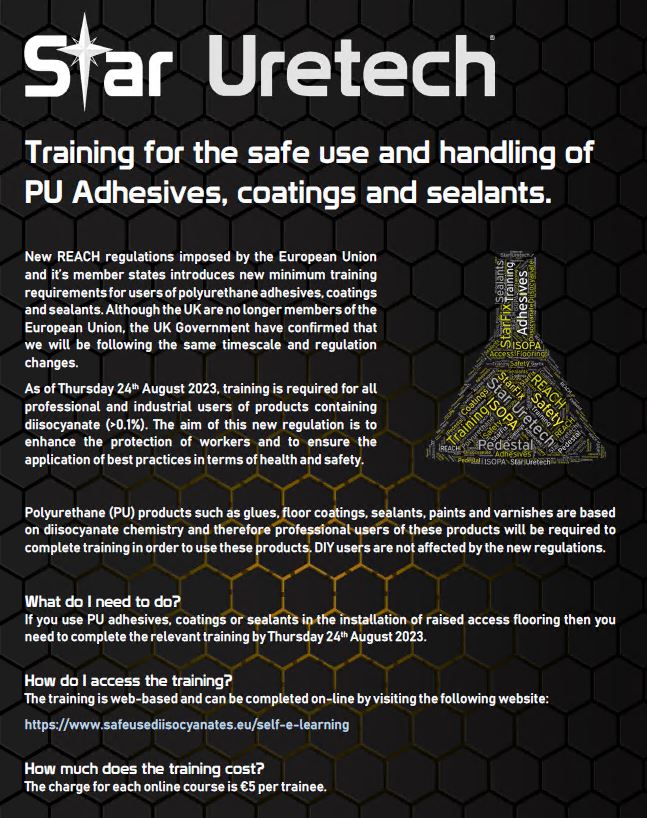staruretech's tweet photo. Training for the safe use and handling of PU Adhesives, coatings and sealants. https://t.co/47KuWVAaG8