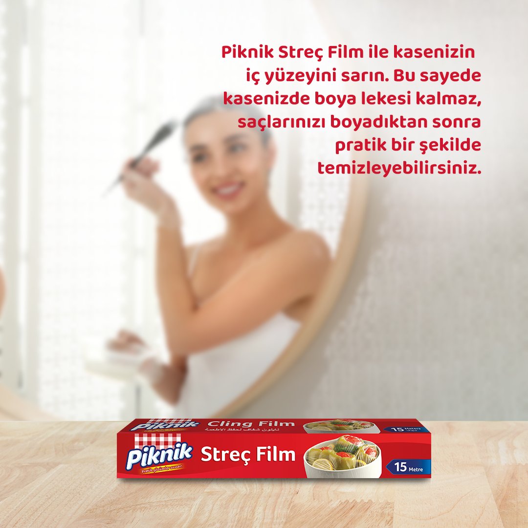 Piknik hayatın her alanında pratik çözümler sunmaya devam ediyor. Piknik Streç Film, sızdırmaz yapısı sayesinde kasenizin kirlenmesini engeller, pratik bir şekilde temizlemenizi sağlar.

#Piknik #PratikÇözümlerSunar #StreçFilm