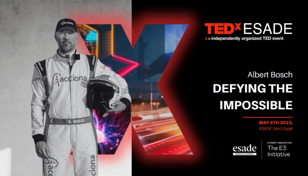 albert_bosch's tweet photo. EXPLORER MINDSET ➡️ #TEDxESADE
This thursday May 4th, I'll be talking at @TEDxESADE around the concept of #Serendipity
The power of Unexpected
The value of Mistakes
Defying the Impossible
Passion and Success requires the courage to follow our course
https://t.co/jIWtWQ05QV https://t.co/vuiUT2SNks