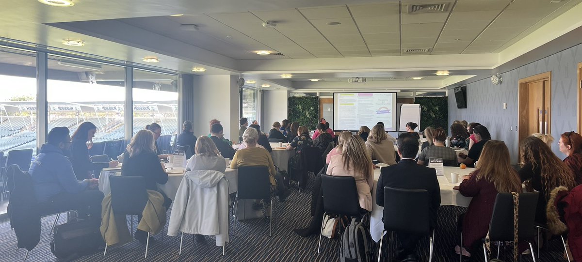 Our Senior Mental Health Leads meeting  is full swing! Thanks to Kat Baldwin from FTB STICK team for giving us an update around risk. Thanks also to <a href="/Edgbaston/">Edgbaston Stadium</a> for hosting us.