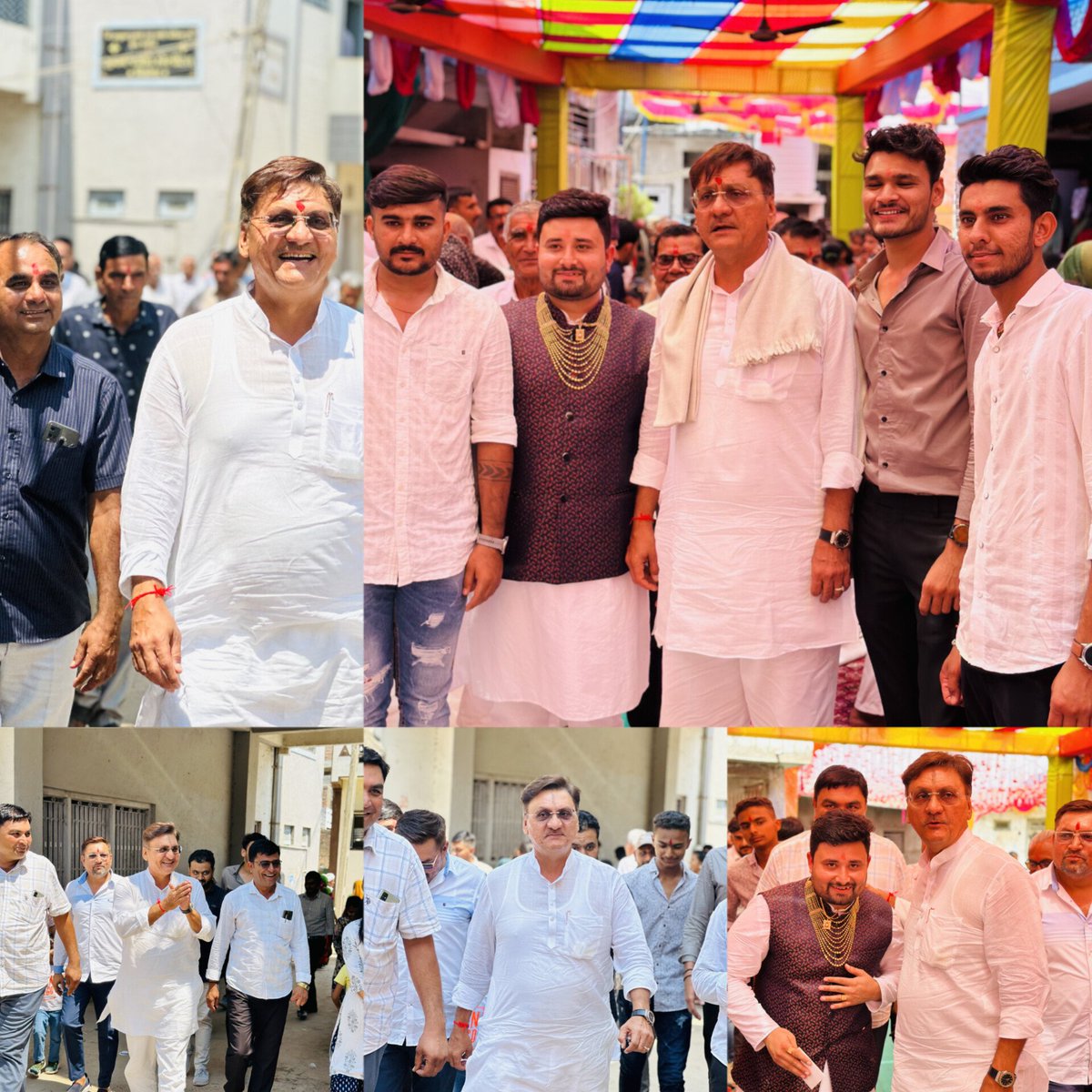 iarbudasena's tweet photo. ખેરાલુ તાલુકાના વિઠોડા ગામમાં લગ્ન પ્રસંગે માનનીય શ્રી વિપુલભાઈ ચૌધરી સાહેબ ને હાજરી આપી.#vipulchaudhary https://t.co/m5ttjuvJZw