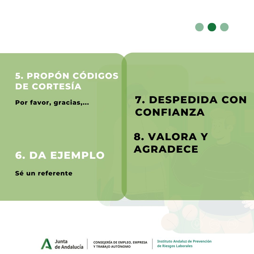 IAPRL's tweet photo. Desde #IAPRL otorgamos gran importancia al valor de la comunicación. Por ello, hoy te mostramos 8 claves para una #comunicacionempatica 🤝
Accede a https://t.co/tAJSc7dUlB ✔️
#culturapreventiva #prl #prevencionenpositivo #trabajosseguros #seguridadysalud #comparteloPRL https://t.co/l0YucjMWJy