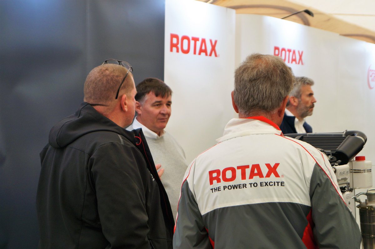 Popham Trade Fair 2023. Thank you everyone for coming by !!! Next event will be announced shortly. 🛩 Stay tuned📷 #flyrotax #rotaxgenuineparts #poweryourdreams
