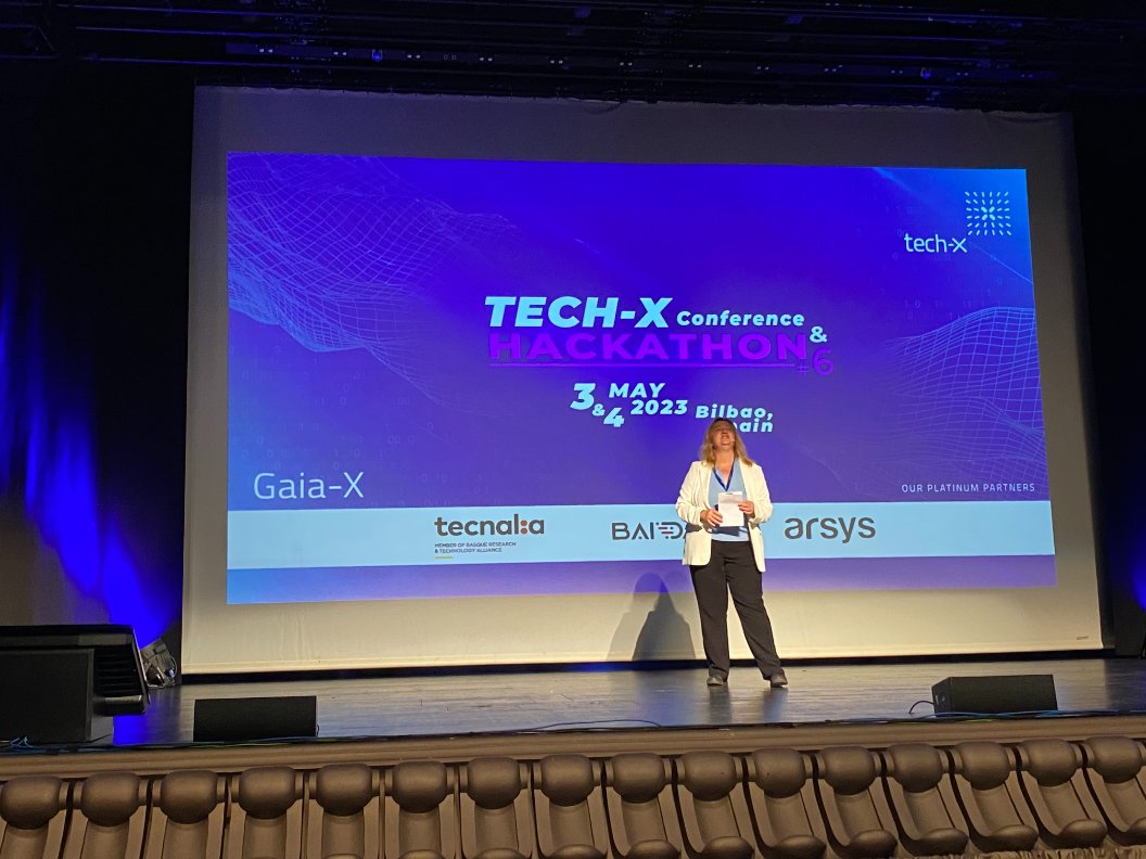 Gaia-X Hub Spain (@gaiaxspain) on Twitter photo Comienza la conferencia y hackathon TECH-X organizado por <a href="/gaiax_aisbl/">Gaia-X Association for Data and Cloud (AISBL)</a> y <a href="/GaiaXSpain/">Gaia-X Hub Spain</a> , entre otros. Francisca Rubio, nuestra nueva General Manager, presentando la jornada en #Bilbao Comienza la conferencia y hackathon TECH-X organizado por <a href="/gaiax_aisbl/">Gaia-X Association for Data and Cloud (AISBL)</a> y <a href="/GaiaXSpain/">Gaia-X Hub Spain</a> , entre otros. Francisca Rubio, nuestra nueva General Manager, presentando la jornada en #Bilbao