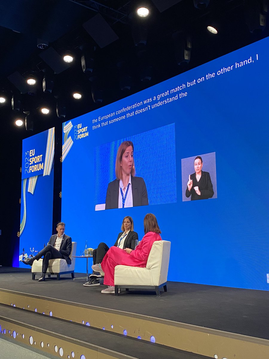 🇪🇺🇸🇪Kick-off of #EUSportForum Day 2️⃣ in Stockholm today with exciting discussions on #sport good governance and athletes’ rights🏅🏃‍♀️

<a href="/EuSport/">EUSport</a> #BeActive