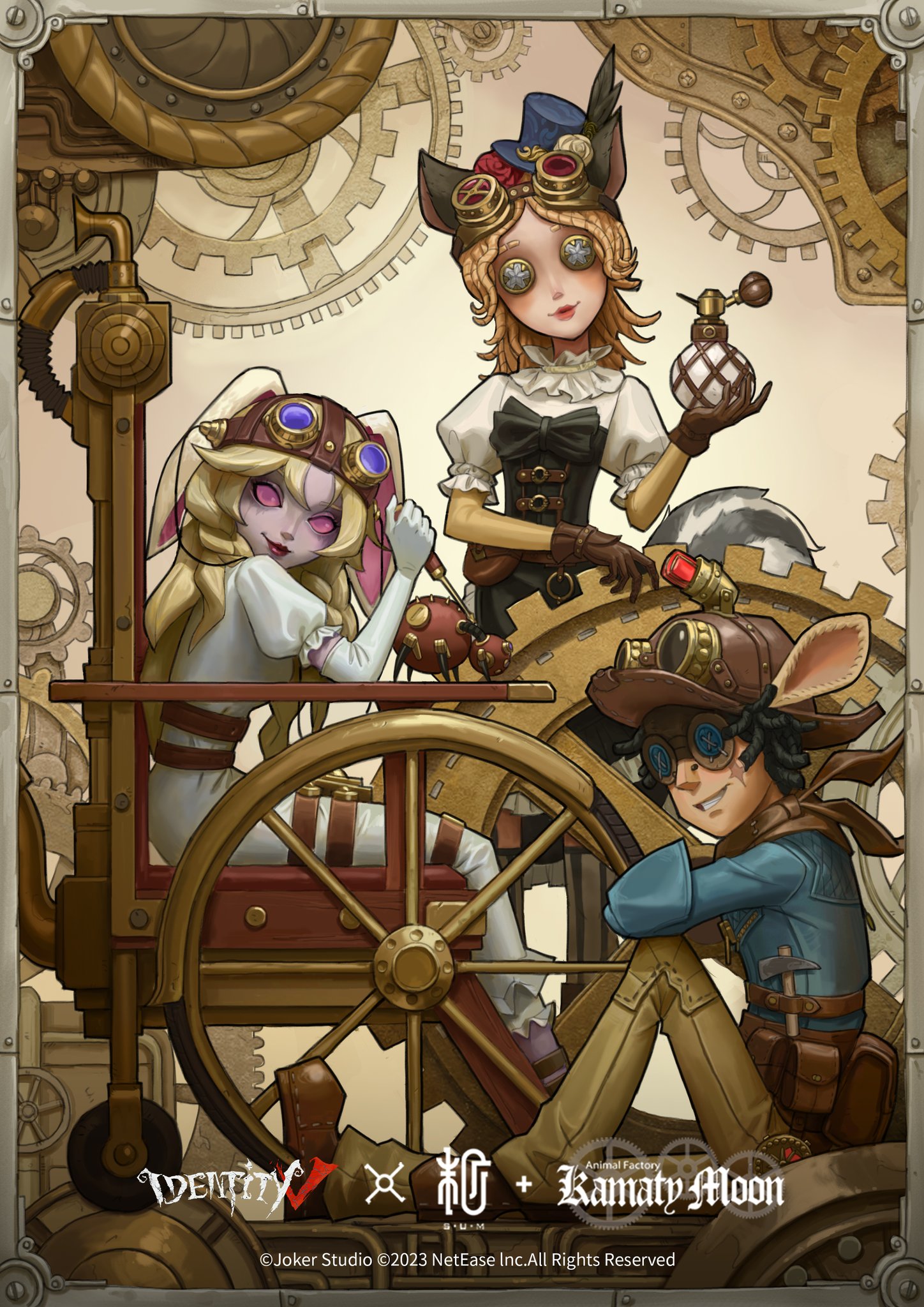 通*様 IdentityV illustration collection Identity V Official Art Works Game Illustration Book From
