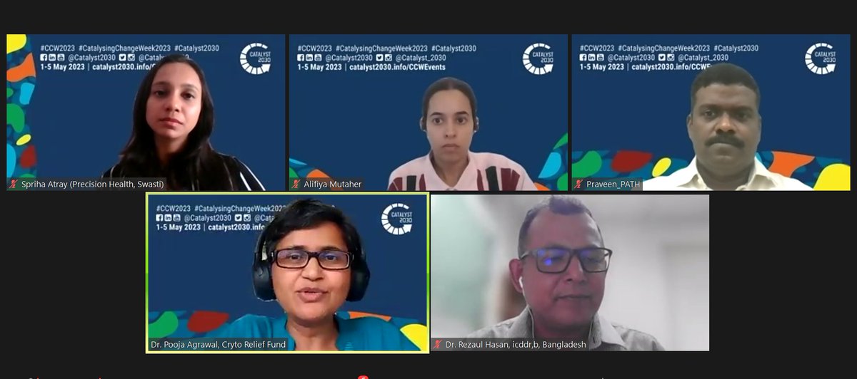 Precisi0nHealth's tweet image. #CatalysingChangeWeek2023 | Environmental #surveillance: The Future of #healthequity in Asian Cities

"#ClimateChange is a public health emergency &amp;amp; prediction is key to address heat waves, cold waves, cyclones and other extreme weather events" said Praveen Kandasamy @PATHtweets