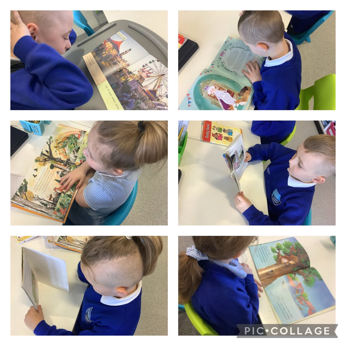 OABroadoak's tweet image. This morning in #2GY the students are enjoying their reading time.
#reading #y2