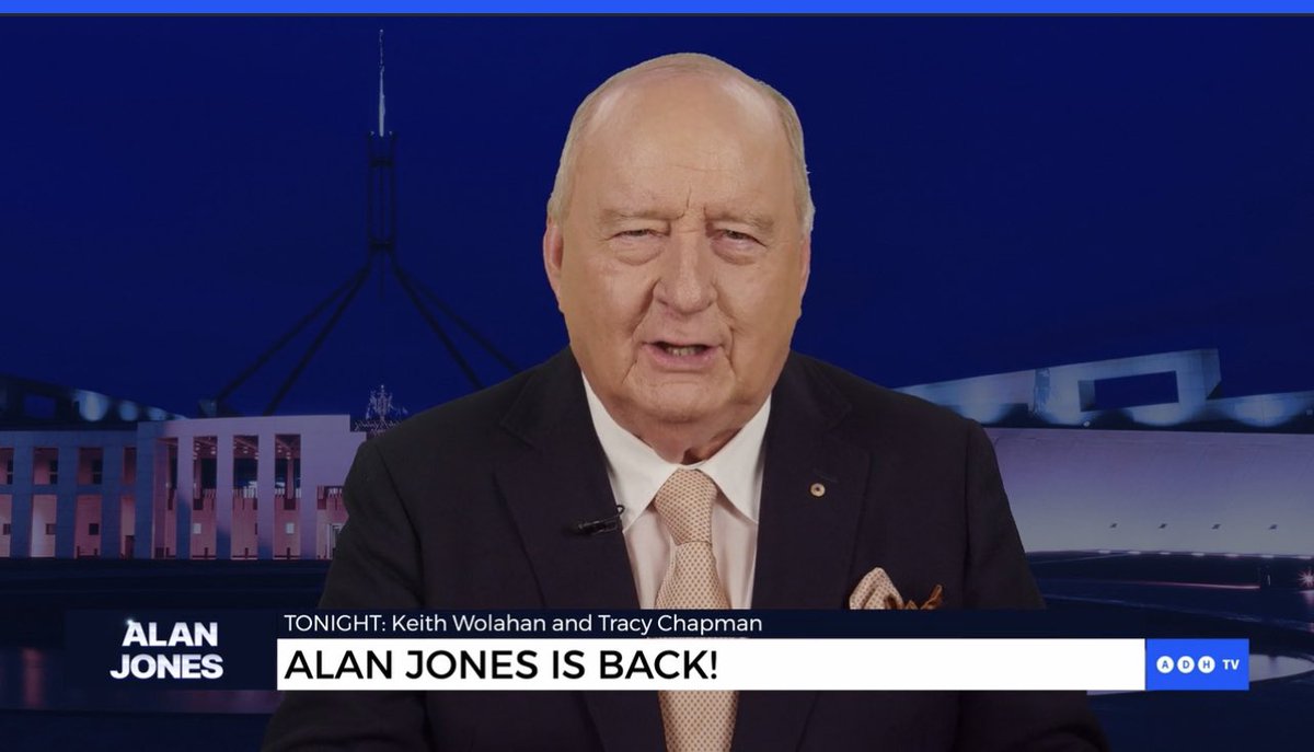 Alan Jones back on ADHTV
with a lovely intro on the joining of @MarkSteynOnline to the “Aussie”broadcasting family

watch.adh.tv/alan-jones-ful…