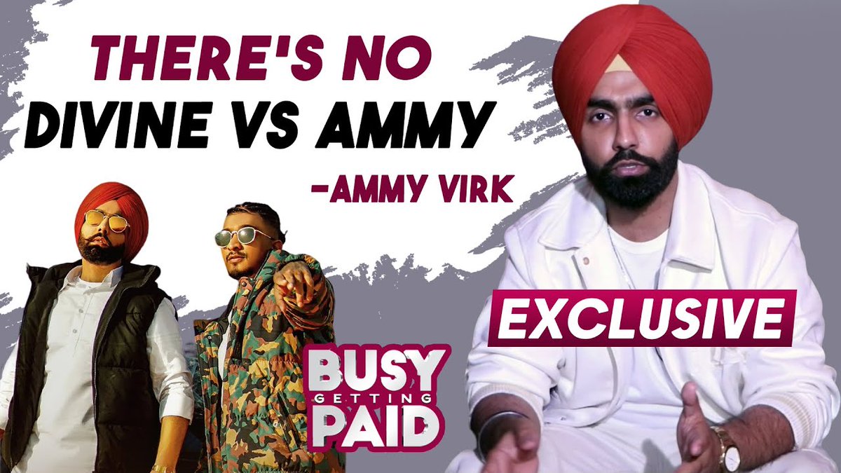 BollySpy's tweet photo. #AmmyVirk Says There's No #Divine Vs #Ammy | #BusyGettingPaid | Exclusive Interview
@ArshiSiddique4
@AmmyVirk @VivianDivine
Watch Interview - https://t.co/DCan68PI3Y https://t.co/s7ALvsyc8O