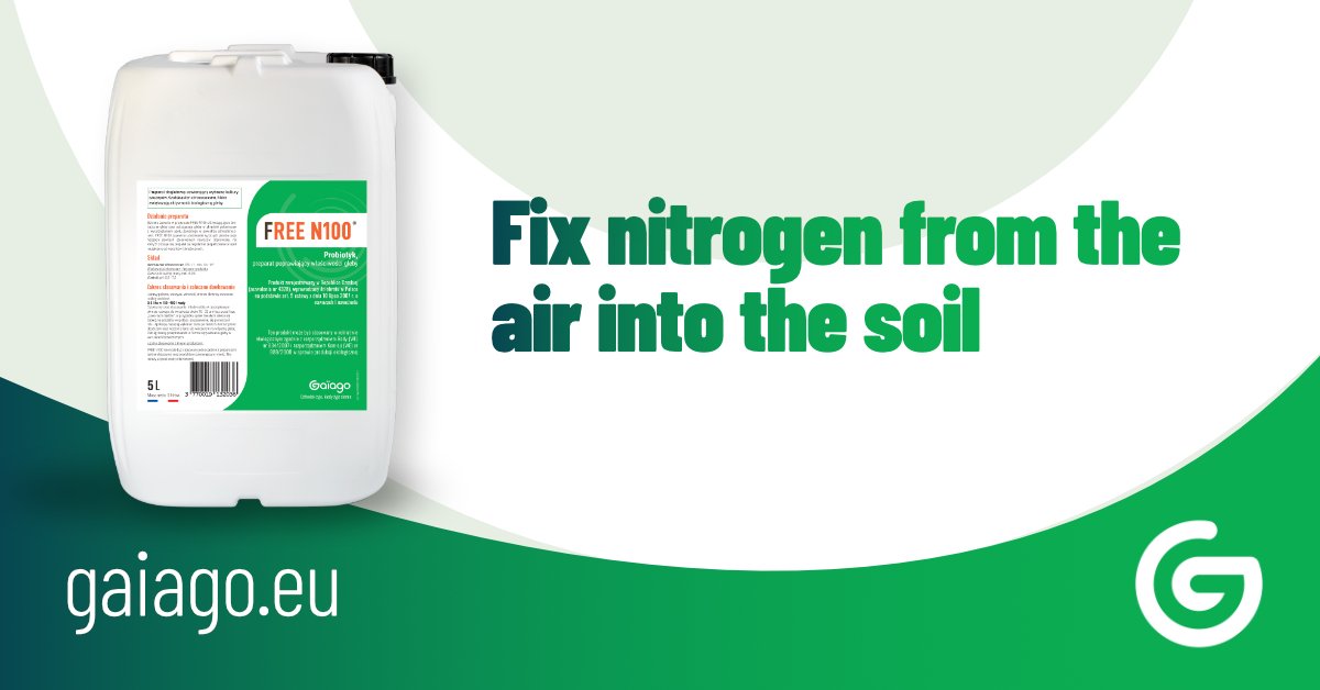 MarkShawGaiago's tweet photo. For a 3rd source of sustainable, natural, non-leachable nitrogen, check out FREE N 100. Get in touch today!! https://t.co/h9pBKGmK8i
