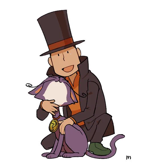 昔のレイトン絵なんですけど7~8年前に描いたわりには画力に変貌が無さすぎると思いました泣 