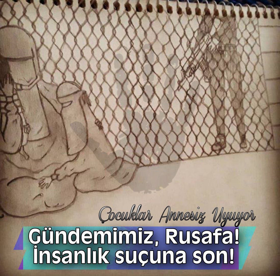 Çocuklar Annesiz Uyuyor
Children Miss Their Moms
 
Rusafa zulmü son bulsun, elimizden geleni yapalım in şâ Allah