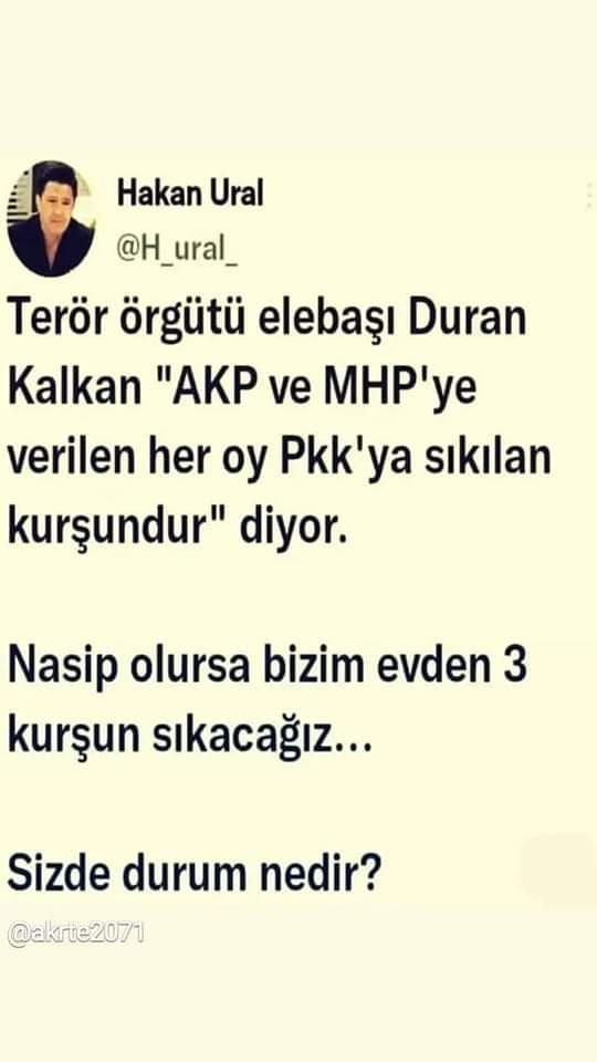 Bizde 11 kurşun var İnsALLAH  ya sizde ?