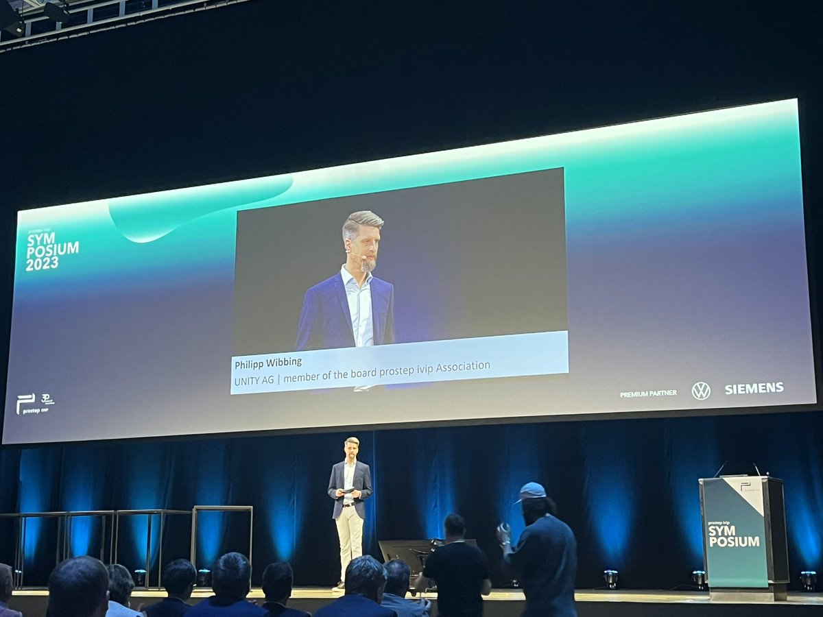 masudfb's tweet image. Philipp Wibbing eröffnet das #prostep #ivip Symposium. Diesjähriges Motto: Pioniering Digital Transformation for Sustainable Systems. Dieses Jahr erstmalig mit Startup-Pitchs 🙂. Auch KI spielt eine große Rolle! prostep-ivip-symposium.org/programm/

@ConsultingUNITY