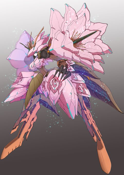 #ゴールデンウィークSNS展覧会2023   お花のロボットを描いてるよ