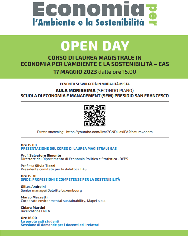 DepsUSiena's tweet photo. Economia per l'Ambiente e la Sostenibilità (EAS).
Vuoi saperne di più?
https://t.co/Ia1xPKMjqt https://t.co/u5iJ3ZpEG4