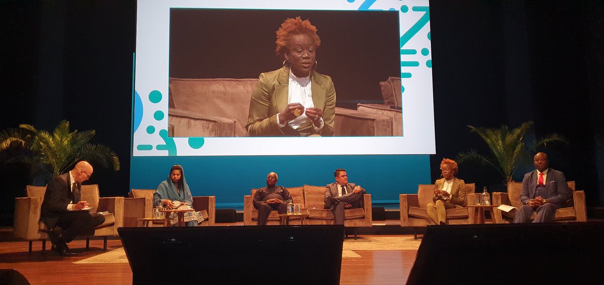 .@wateraid Amaka Godfrey. Main lesson from years of systems strengthening work.. its all about political leadership. Agree! And our shared challenge .. to generate and support and serve that leadership! @WASHstrong @sanwatforall #AllSystemsConnect2023