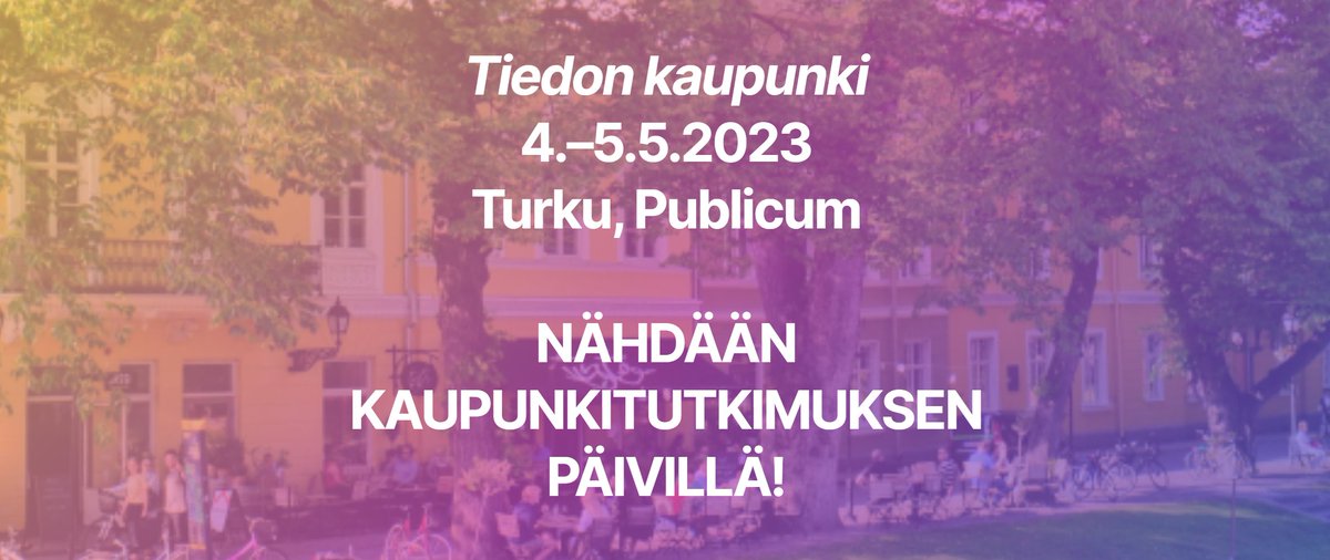 Yhdyskuntasuunnittelun seura ry tweet media