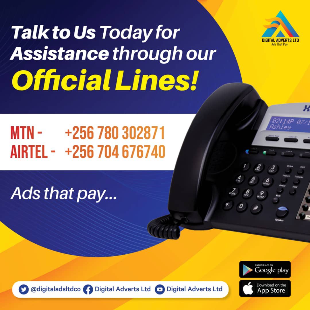 digitaladsltdco's tweet photo. Available 🙌🏾

Download our app off the Google play store &amp; contact us for further details. 

We look forward to serving you better 🙏

#Adsthatpay #DigitalAdsLtd https://t.co/LjNXbNSD52