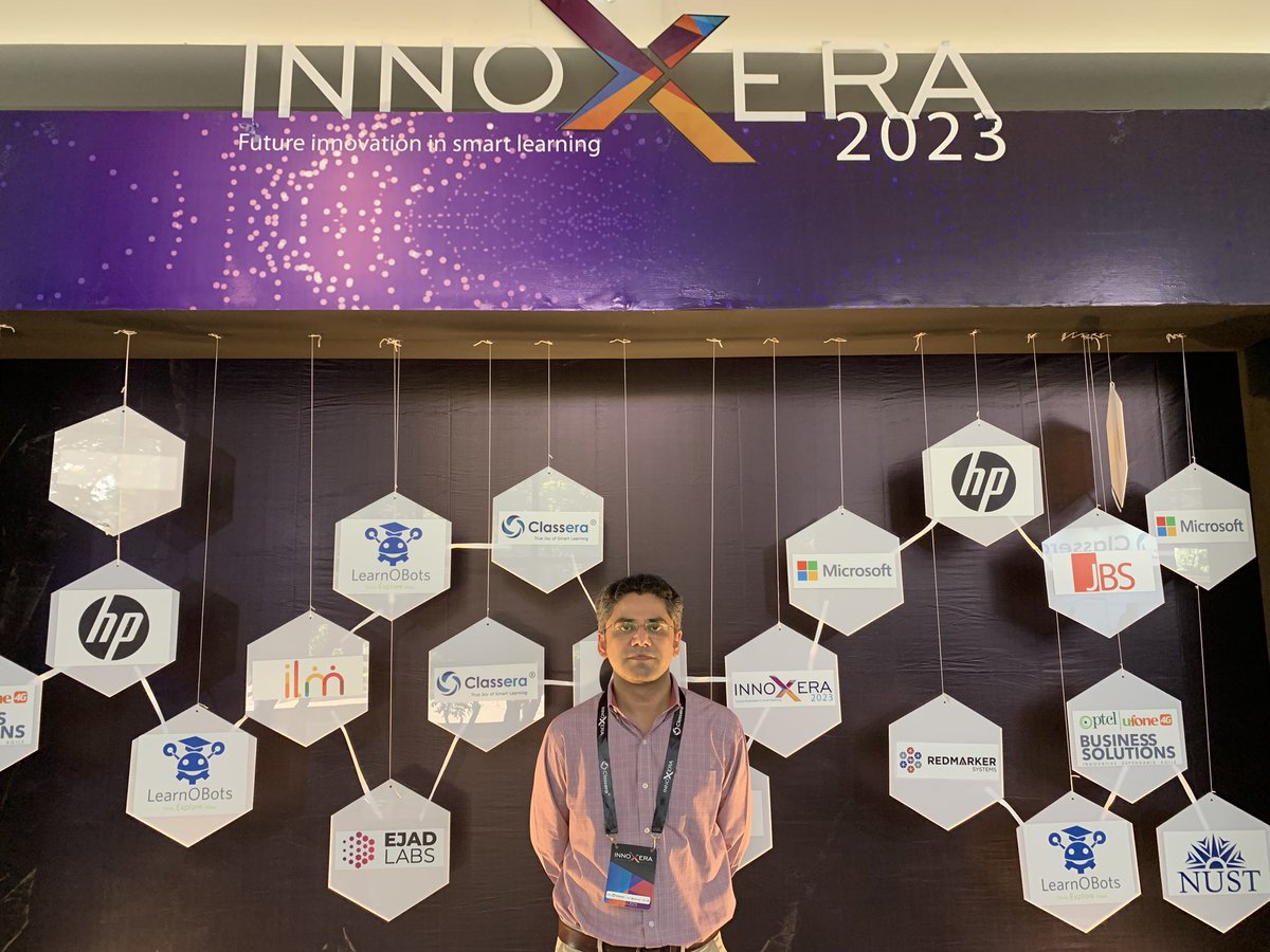 jibranbloch's tweet image. Welcome @InnoXeraSummit to Pakistan and thanks for arranging an amazing Edtech Summit. Face of education is changing drastically and we are lagging far behind. Educationists need to gear up and work hard. 

#innoxera2023 #innoxerapk #edtechpakistan