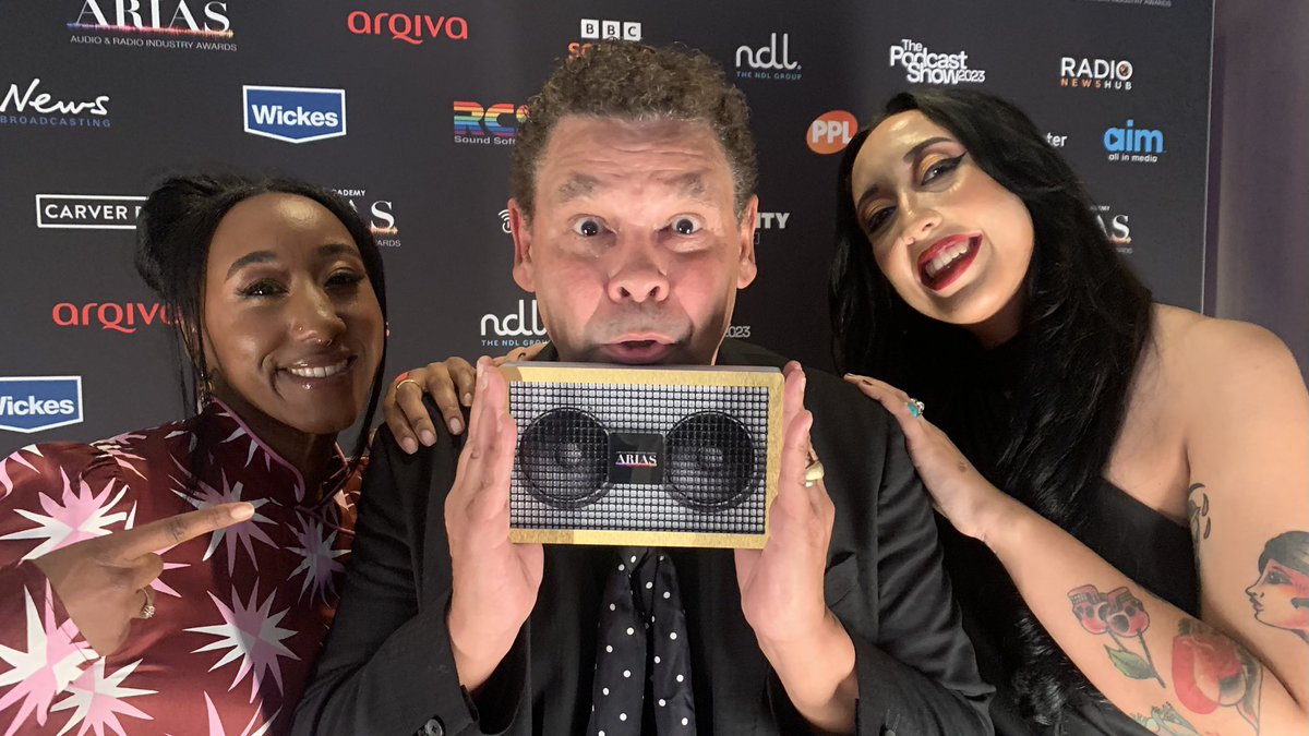 🏅 𝐆𝐎𝐋𝐃 𝐀𝐖𝐀𝐑𝐃 🏅

Our team joined @CCfunkandsoul on stage at last night's @radioacademy #UKARIAS as he picked up the top prize for Best Music Entertainment Show.

We're proud to produce the @BBC6Music afternoon show each weekday and are overjoyed with this recognition!