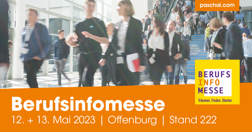 paschalformwork's tweet photo. Wir sind am 12. und 13. Mai auf der #Berufsinfomesse in Offenburg. Schaut gerne vorbei und informiert euch über die Möglichkeiten für eure berufliche Zukunft mit dem #PASCHAL-#Starterprogramm. 🎓😎

📍 Ortenauhalle, Stand 222 https://t.co/ozA9dH4IVe