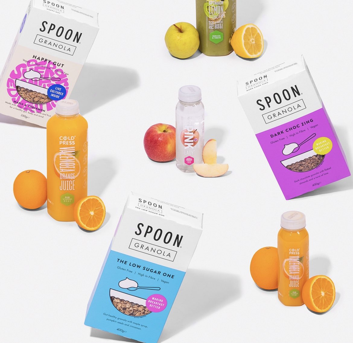 🥣 Granola or 🍊 juice? No need to
You can now get 50% OFF our 'true to the fruit' juices and smoothies when you buy <a href="/Spooncereals/">Spoon Cereals</a> granola on <a href="/OcadoUK/">OcadoUK</a> 

#coldpress #spooncereals #makingbreakfastbetter #coldpressjuice #smoothie #granola #breakfastlover #breakfast #vegan