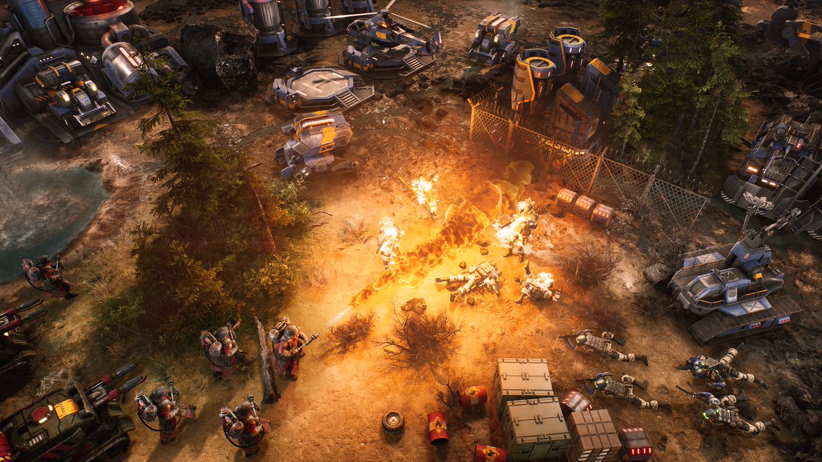 TempestRTS's tweet image. What motivates you?

For the Dynasty Ignitor Corps, the smell of gas and scorched earth are their own reward, and they have come to collect. 

Wishlist #TempestRising: thqn.net/tr-steam