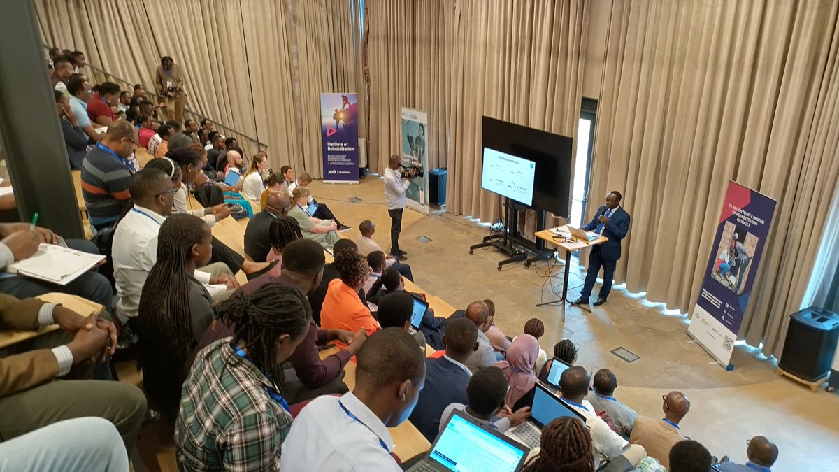 KareMur's tweet photo. House full of people in Kigali learning about #digitalrehabilitation in East Africa contributing to #rehab2030. Some Finnish people here too @FinnishEmbTZ and @JAMK_fi 😀 https://t.co/ovnBIEvEWD