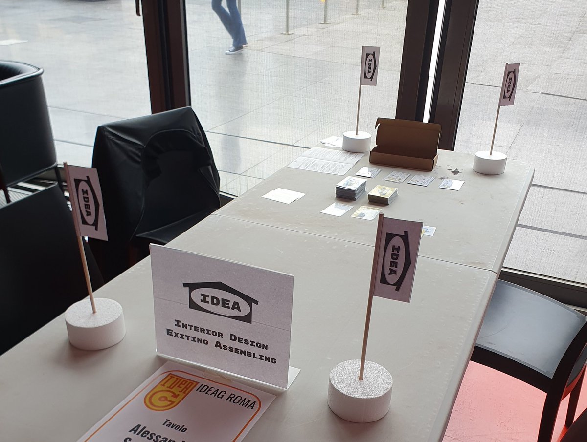 IDEAthecardgame's tweet photo. Oggi 30 Aprile 2023 primo debutto ufficiale per il gioco di carte #IDEA a Roma IDEAG negli spazi del bellissimo Macro. Sono molto emozionato! #IDEAthecardgame #IDEAG #Macro https://t.co/mC38mpO7YT