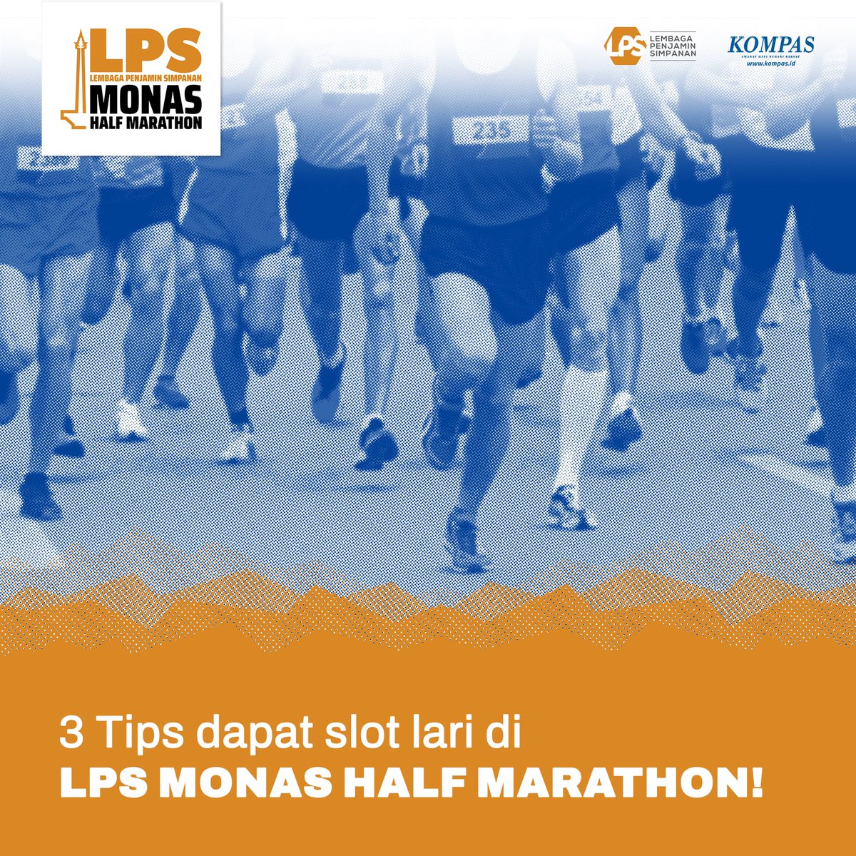 monashalfmrthn's tweet photo. Gimanaaa, runners? Udah siap belum nih, buat open registrasi besok? Jangan lupa, lakuin ketiga tips diatas biar ngga kehabisan slot ya.

Powered by @lps_idic
Presented by @hariankompas

#MonasHalfMarathon #RestartForChange #LPSIndonesia https://t.co/OTBRq980Ba