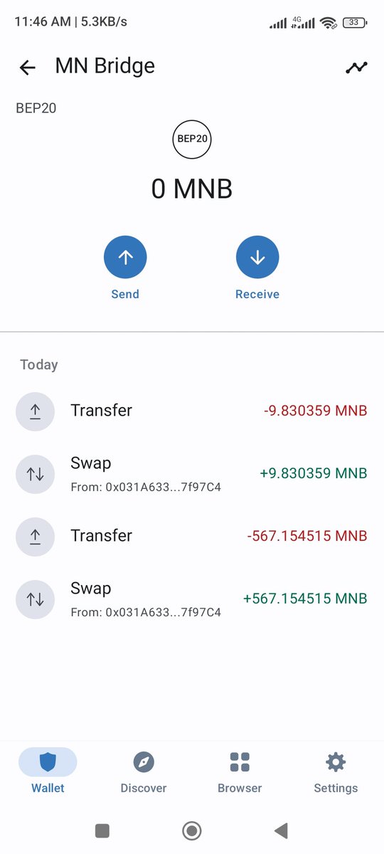 ZoneBaloch's tweet photo. $MBN auto transfar my token but why https://t.co/KmHpTFgDoN