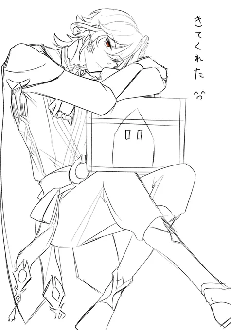 カーヴェ 来てくれた感謝😭