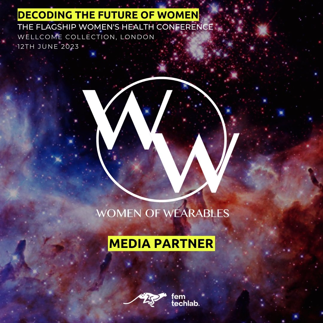 FemtechLab's tweet photo. 🔥 We're excited to announce that @Women_Wearables is the newest media partner of Decoding the Future of Women!
#d3cod1ng2023 #DecodingTheFutureOfWomen #Partnership #WomensHealth https://t.co/Jo967XhOCu
