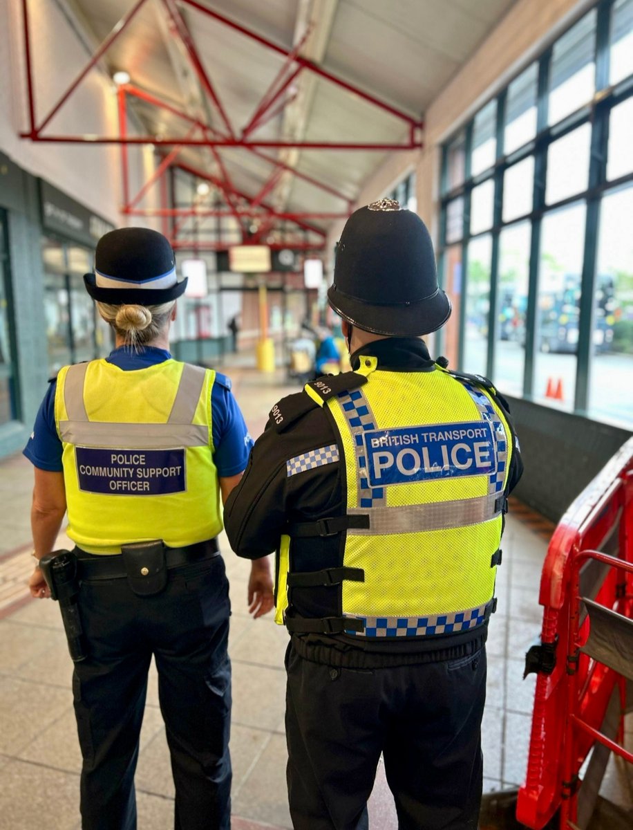 ST_Police's tweet photo. We were out providing reassurance at #PoolMeadow bus station yesterday with our colleagues from @CoventryCityWMP. We'll be out and about across the region again today. @nxcoventry https://t.co/LrCaP7Z9wo