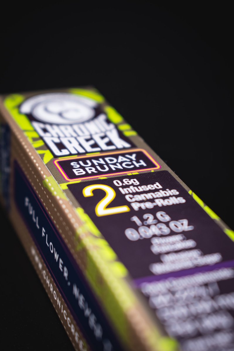 Abstract_0ne's tweet photo. Sunday brunch! Be prerolls by chronic creek. Infused for the perfect mix of mellow yet heavy hitting. Grab yourself a solid brunch after and then smoke the 2nd joint to wrap up the perfect Sunday. #cannabis #joints #prerolls #CannabisCommunity https://t.co/jNuCuV6FMI