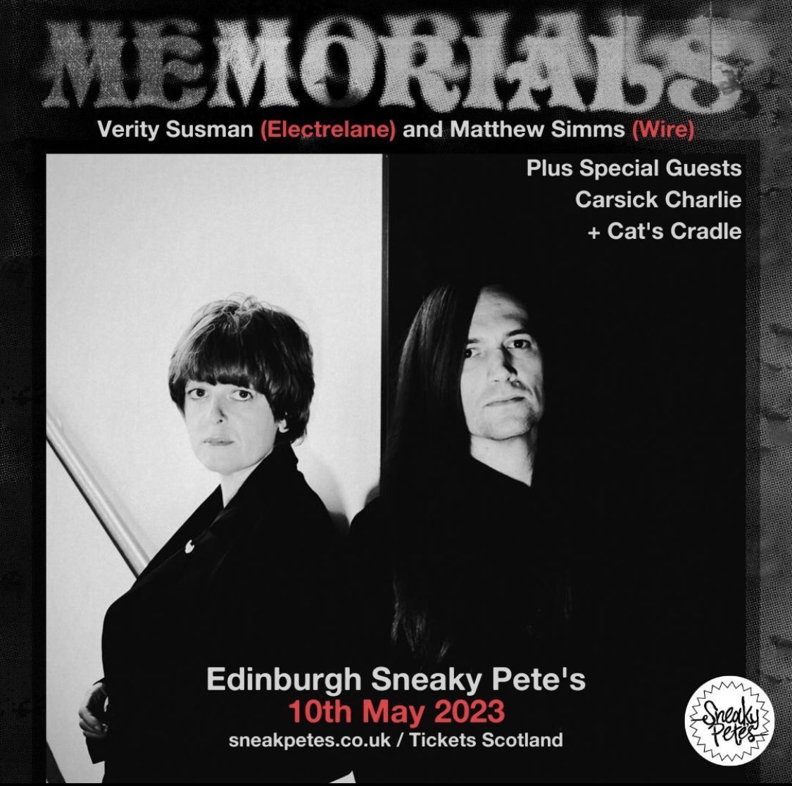 Our first UK tour kicks off next week! Gig #1 is in EDINBURGH on Wednesday 10th May at @sneakypetesclub with support from @carsickcharIie and @catscradleband Tickets here: bnds.us/ycdhi1 All dates on the tour are £10 or less.