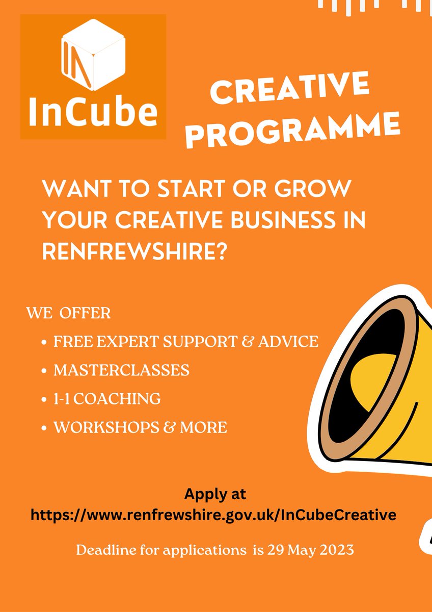 InCube Renfrewshire tweet media