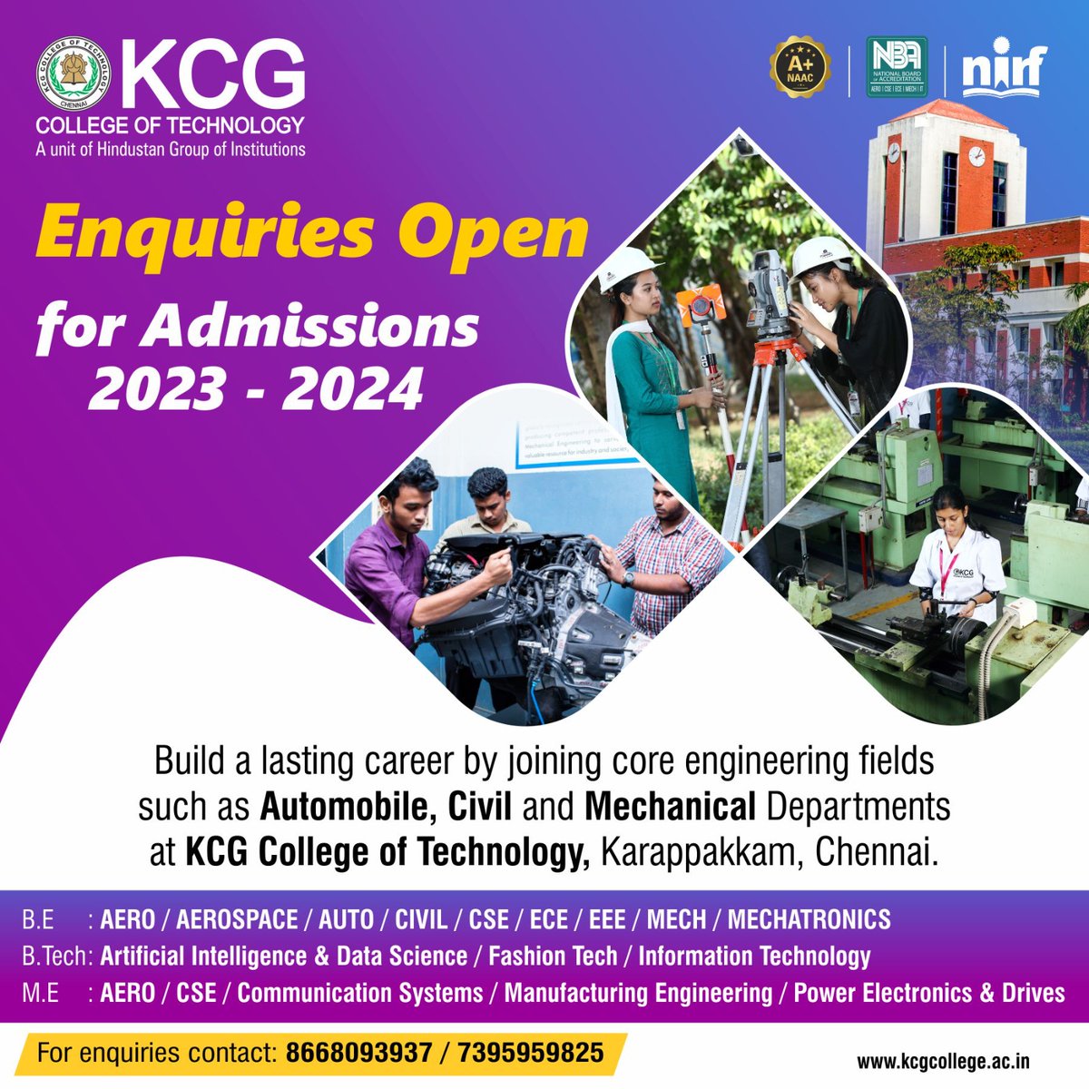 kcgcivil's tweet photo. Civil engineering, a way to develop country.

Lets build your career @KCGtechnology.... https://t.co/OJKDSlEVk1