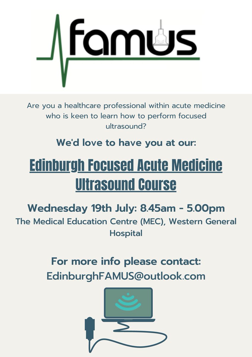 Are you a healthcare processional within acute medicine who is keen to learn how to perform focused ultrasound?

We'd love to have you with us, get in touch for more info!
