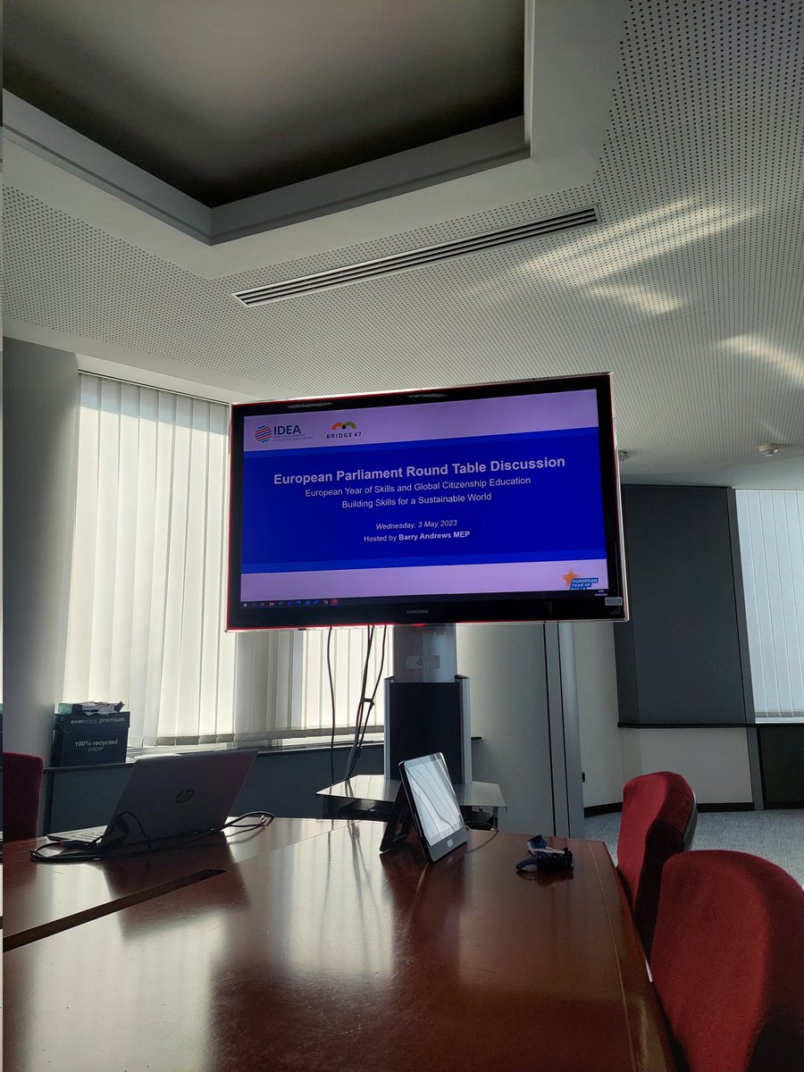 IDEA: Irish Development Education Association (@ideaireland) on Twitter photo We're about to kick off our #EuropeanYearofSkills Rountable co-chaired by <a href="/BarryAndrewsMEP/">Barry Andrews MEP</a> & <a href="/MariaWalshEU/">Maria Walsh MEP</a>. We hope this will be an opportuniry to emphasize the role Global Citizenship Education can play in a project that is so crucial to the #GreenAgenda and the #SDGs. We're about to kick off our #EuropeanYearofSkills Rountable co-chaired by <a href="/BarryAndrewsMEP/">Barry Andrews MEP</a> & <a href="/MariaWalshEU/">Maria Walsh MEP</a>. We hope this will be an opportuniry to emphasize the role Global Citizenship Education can play in a project that is so crucial to the #GreenAgenda and the #SDGs.