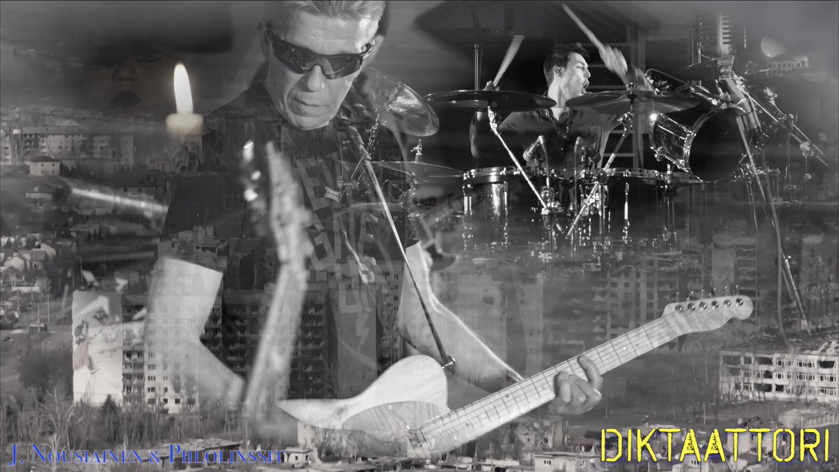MathiasLofstedt's tweet photo. Hankolainen bändi julkaisi juuri erittäin ajankohtaisen musiikkivideon... 🇺🇦🎶🤘🏻
https://t.co/du2Oy8gdXM
#suomirock #urkaina #ukraine #slavaukraini #diktaattori #putin #musiikki #video #music #video #kitara #laulu #biisi #StandWithUkraine #band https://t.co/4YvQQJxRAR