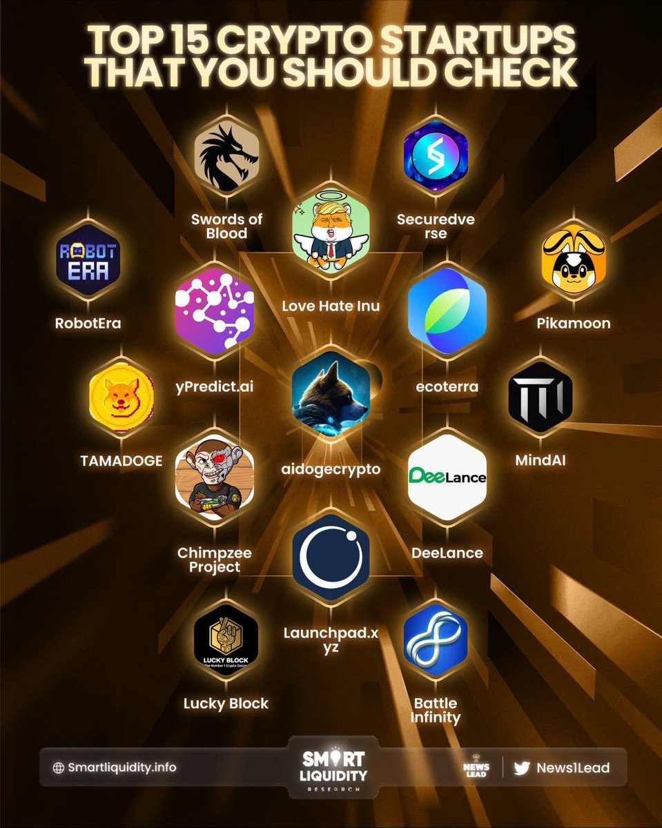 🚀 TOP 15 CRYPTO STARTUPS THAT YOU SHOULD CHECK 

<a href="/aidogecrypto/">aidogecrypto</a> 
<a href="/LoveHateInu/">Love Hate Inu</a> 
<a href="/launchpadlpx/">Launchpad.xyz</a> 
<a href="/ecoterraio/">ecoterra</a> 
<a href="/deelance_com/">DeeLance</a> 
@ypredict_ai 
<a href="/RealChimpzee/">Official Chimpzee Project</a> 
<a href="/SwordsofBlood_/">Swords of Blood ⚔️</a> 
<a href="/SecuredVerse/">Securedverse</a> 
<a href="/SecuredVerse/">Securedverse</a> 
@pikamooncoin 
@officialmindai 
<a href="/Tamadogecoin/">TAMADOGE</a> 
<a href="/IBATOFFICIAL/">Battle Infinity</a> 
<a href="/luckyblockcoin/">Lucky Block Casino</a>