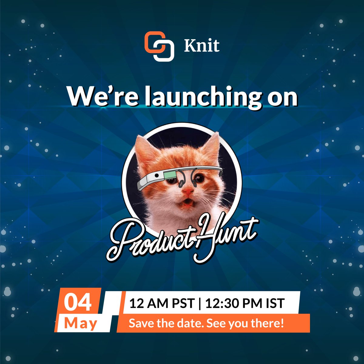 We are less than 24 hours away from the big launch⏰
Please check us out on #ProductHunt🚀

Your support means a lot to us🧡
lnkd.in/gniKQUkr

#producthunt #productlaunch #integrations #unifiedAPI #APIintegration #devtools #getknit