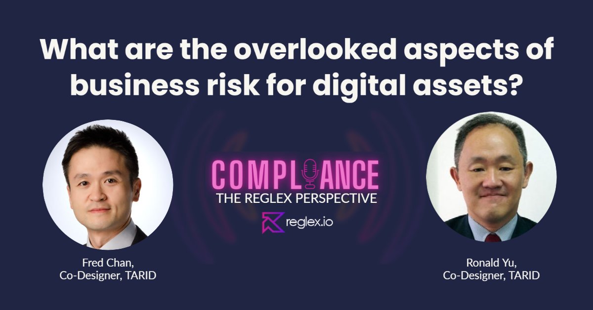 AYUMIdengana's tweet photo. RT @Reglex3: Check out our latest podcast discussing overlooked aspects of business risk for digital assets
Buzzsprout: https://t.co/FHYDjz2BLG
Spotify: https://t.co/Ez74cCSaWP
Amazon: https://t.co/Oyo6WepdfV
#reglexperspective #digitalassets #regtec… https://t.co/NhoRXgjw4Z